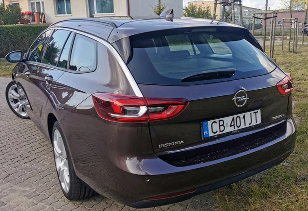 Opel Insignia cena 54900 przebieg: 83850, rok produkcji 2017 z Bydgoszcz małe 529